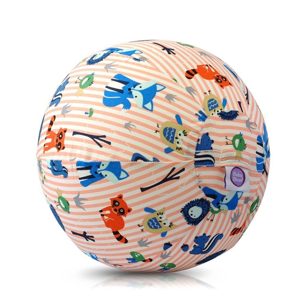 Воздушный мяч (набор шариков с чехлом) (3+) BubaBloon Животные в розовую полоску