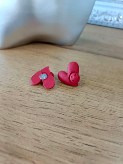 Серьги-пуссеты Ромашки