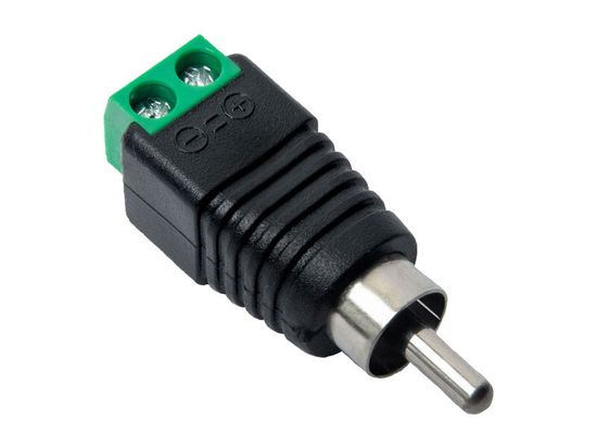 Разъем RCA Optimus штекер с клеммной колодкой