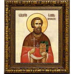 Иоанн Пирамидин священномученик. Икона на холсте.
