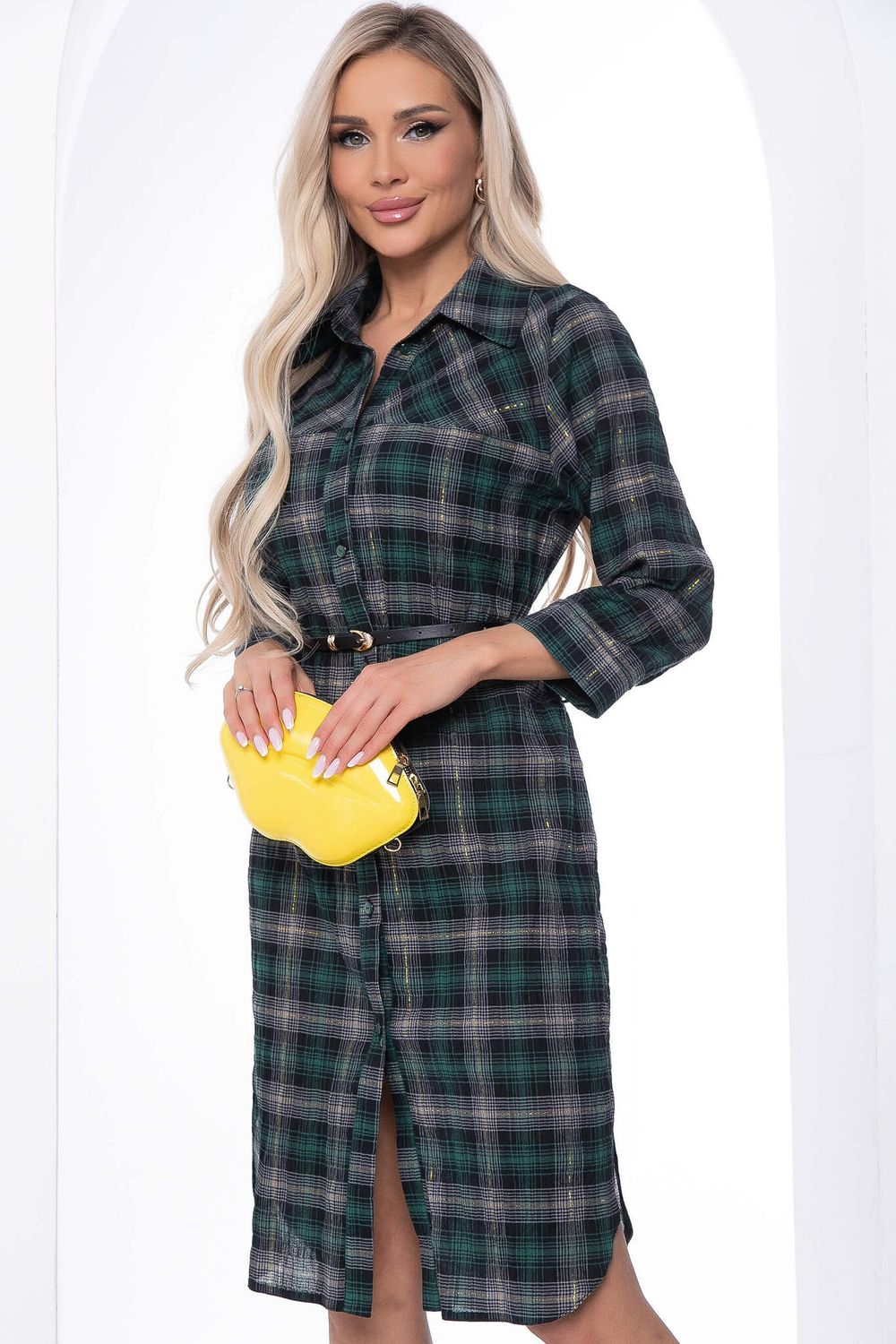 Платье "Амалия" (клетка) П8909 LT Collection