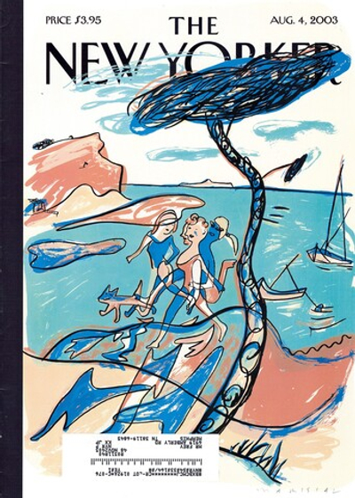 Журнал The New Yorker 04-08-2003, обложка