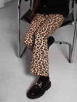 Штаны для девочки клеш трикотажные