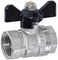 Кран шаровый Lavita MEDIUM В-В 1/2&quot; бабочка полнопроходной 39817