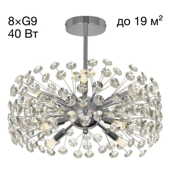 Потолочная люстра Citilux Eletto Betsy EL322CA08.1