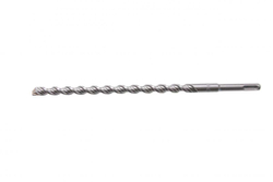 Бур по бетону, двойная спираль, Cobalt W-tip, 14x310 мм, SDS PLUS, серый