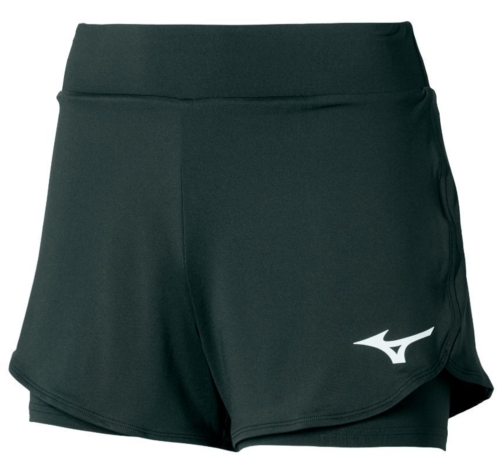 Женские Шорты теннисные Mizuno Flex - черный