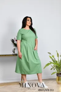 Платье 8-353-оливка Minova