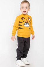 Костюм детский футер начёс р.110-116 цветн (Юлла) 8274300402