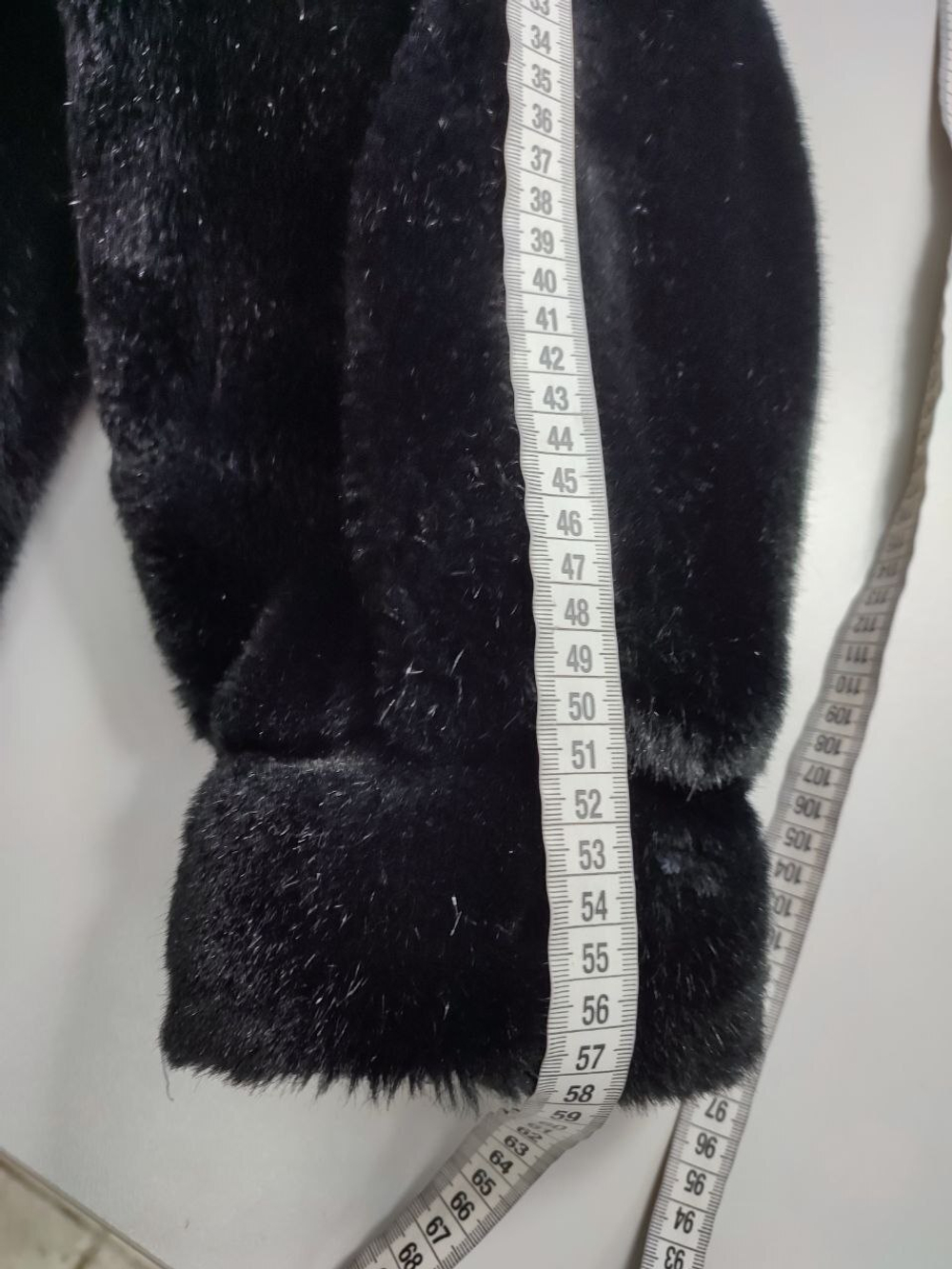 Шуба из искусственного меха 50 размер