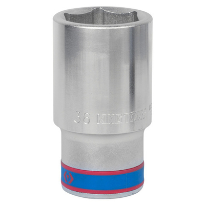KING TONY (623536M) Головка торцевая глубокая шестигранная 3/4", 36 мм