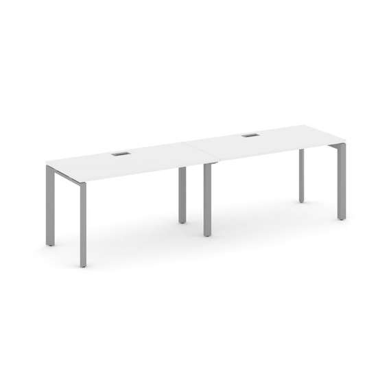 Style Project Рабочая станция односторонняя SN-59P.ORS-004 Белый/Металл Серый/Серебро Заглушка 3160*