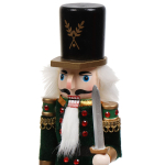 Фигурка декоративная дерево, Щелкунчик 2, 30 см, на подставке, AI-0807017