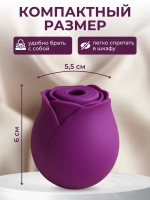 Вибратор вакуумный для клитора роза