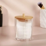 Диспенсер для ватных дисков «БРАМИНГЕМ», прозрачный, 11*7см