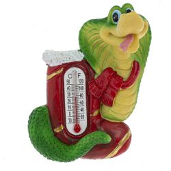 GAEM Магнит с термометром "Змея", L4,5 W3 H7,5 см, 6в.