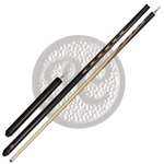 10-1У Кий Классик 17 запильный 2 РС, черный граб/граб