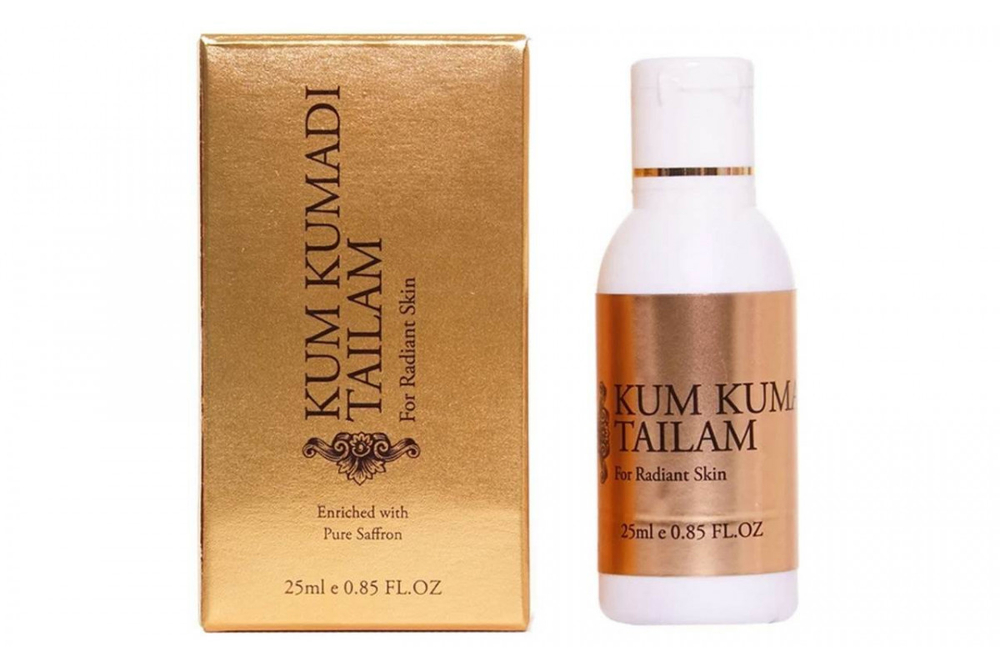 KUMKUMADI Tailam Oil Vasu / Кумкумади омолаживающее масло для лица (Васу) 25 мл