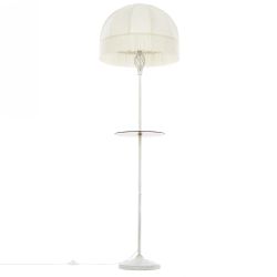 Citilux Базель CL407921T Торшер патина со столиком и бежевым абажуром