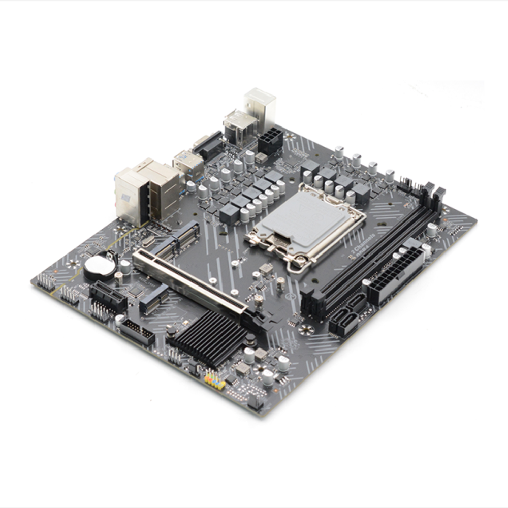 Материнская плата AFOX B660D4-MA-V2, Socket1700, mATX, Retail, 2xDDR4, PCIe4.0, 2xM.2, GLAN, M.2 WiFi, 2xPS/2, 4xUSB2, 6xUSB3, VGA, HDMI, DP