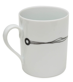 Кружка Ben edict 7,8х9,4 см Франция вид сбоку