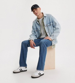 Джинсы мужские LEVI'S 501® LEVIS®ORIGINAL FIT DARK INDIGO - WORN IN