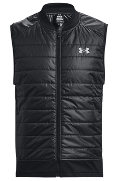 Мужская теннисная жилетка Under Armour Launch Insulated Vest - черный