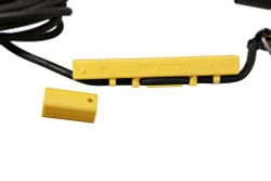 Электролобзик Hanskonner HJS0811LPE, 860 Вт желтый/черный