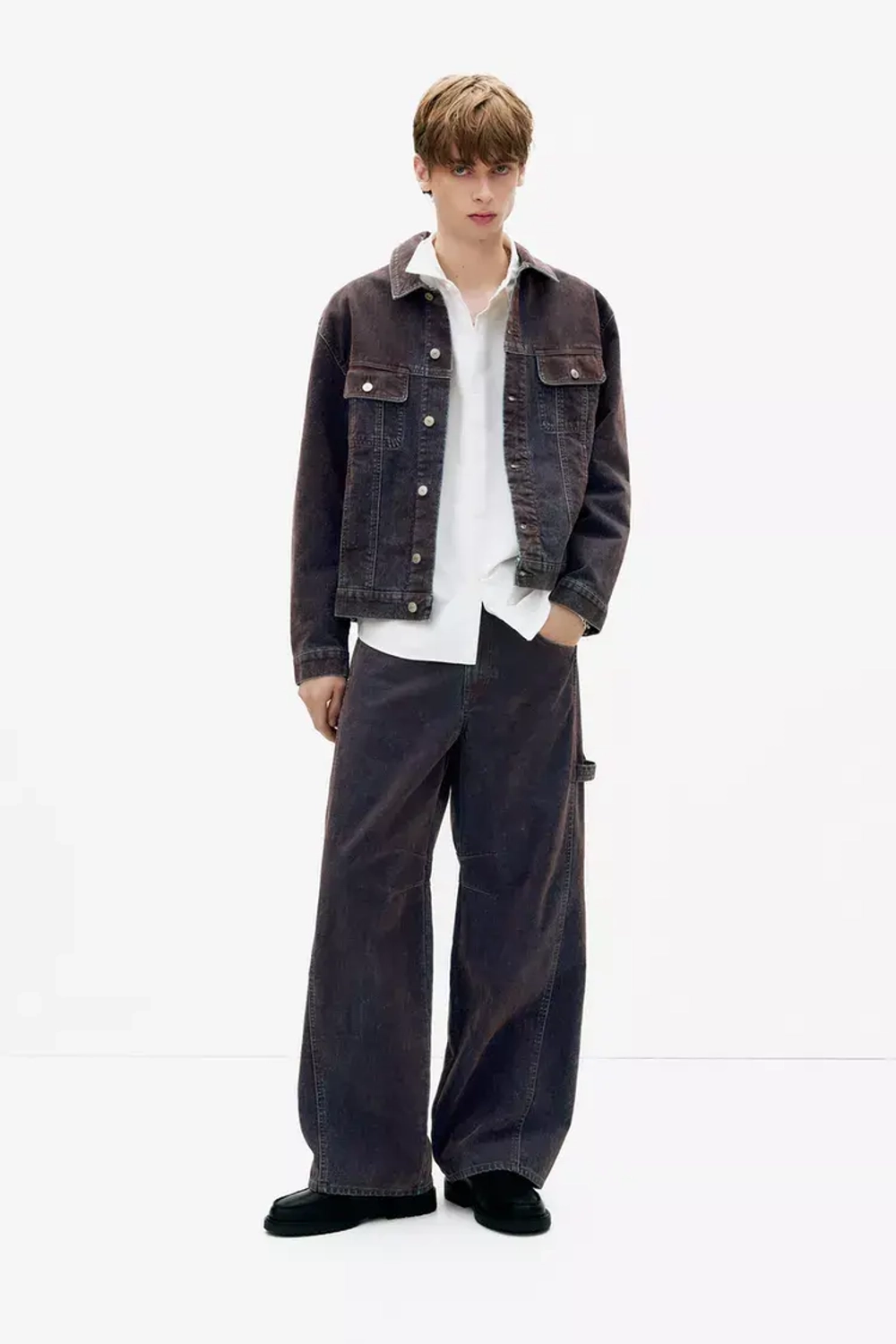 PULL&BEAR Джинсы "Stranger Things", коричневый