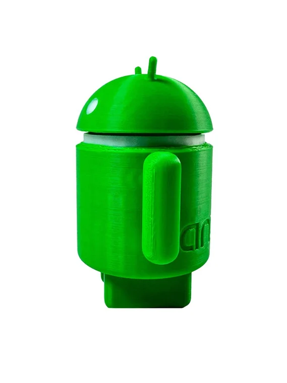 Фигурка Робот - Андроид 3D печать (зеленый)