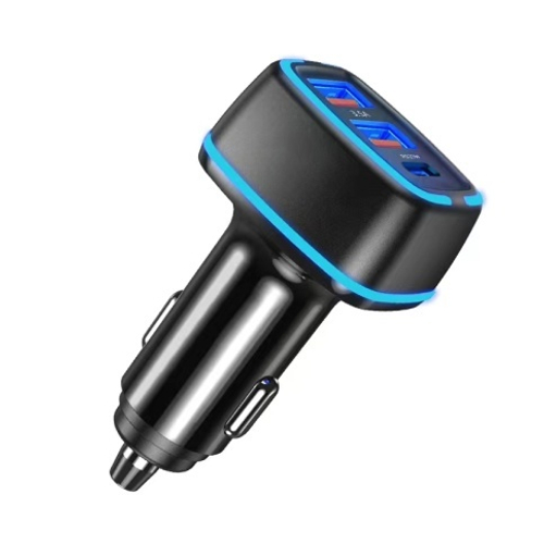 Зарядное устройство AVS 12 В 3 USB 3,5 А USB QC 3.0 + PD Type C UC-742