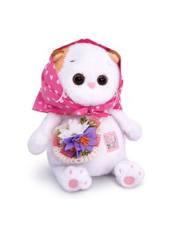 Мягкая игрушка Ли-Ли Baby в косыночке и с корзинкой 20см