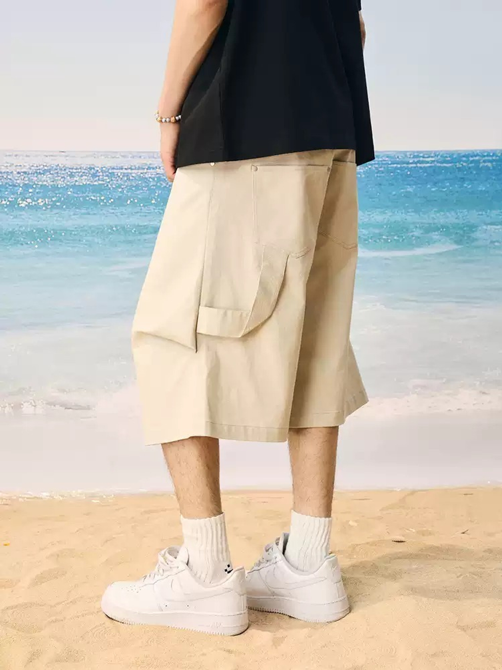 Шорты HARSHandCRUEL Pleated Jorts