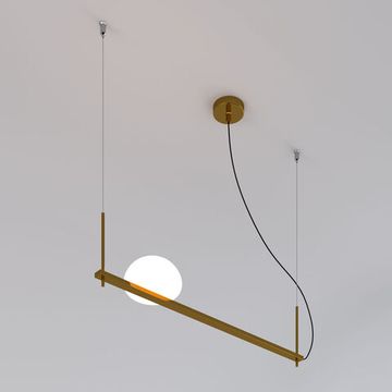 70145/1 / подвесной светильник / латунь