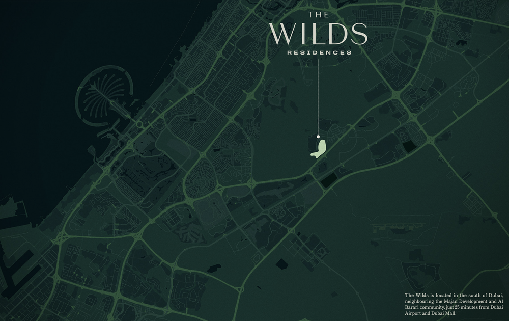 The Wilds Residences, Дубай - это уникальный проект, где современная жизнь переплетается с нетронутой природой. Комплекс расположен среди зелени, журчащих ручьев и живописных парков, природа интегрирована во все пространство жилого комплекса.