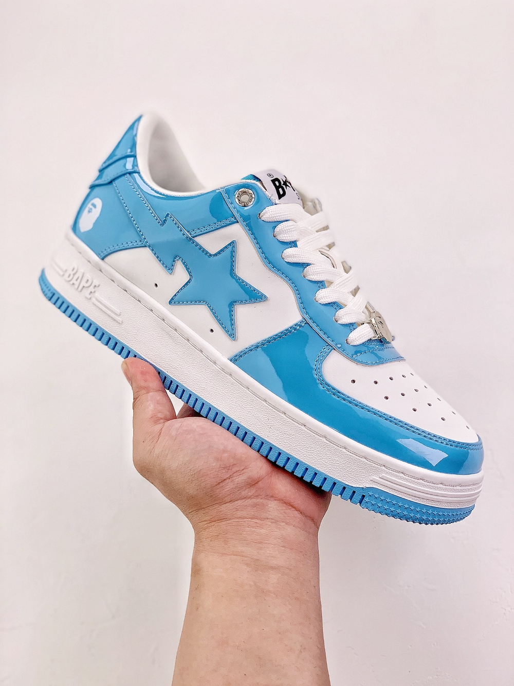 Купить в Москве кроссовки A Bathing Ape Bape Sta Low Blue в магазине futbasket.ru