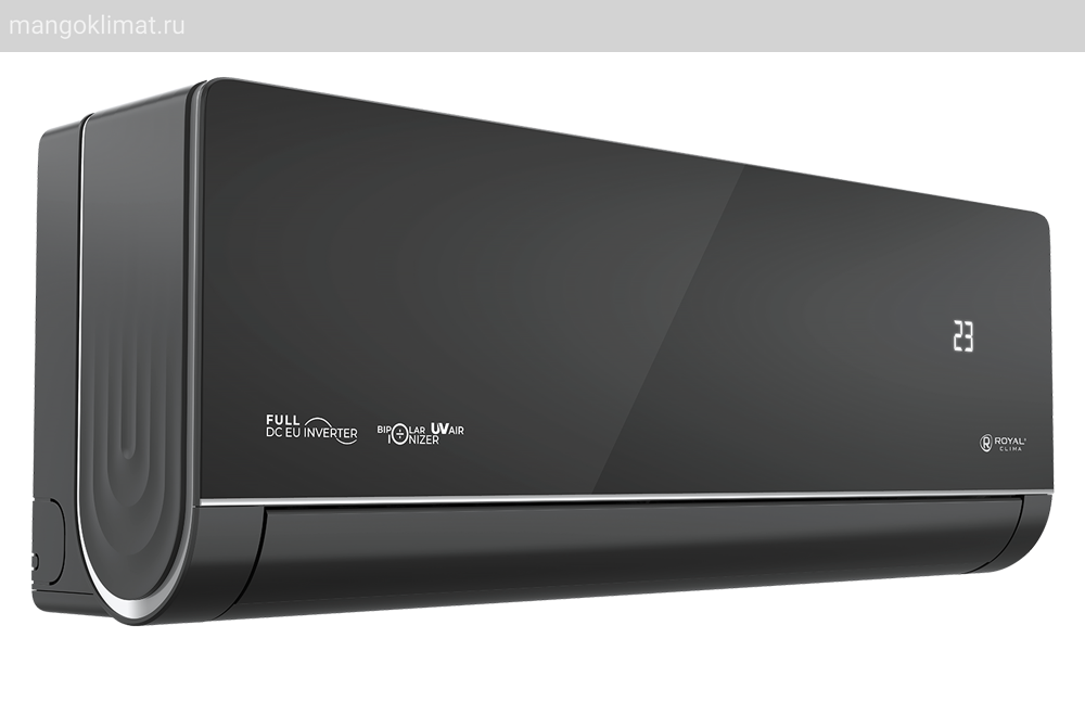 Инверторная сплит-система серии ROYAL SUPREMO NERO Full DC EU Inverter RCI-RSN55HN (комплект)