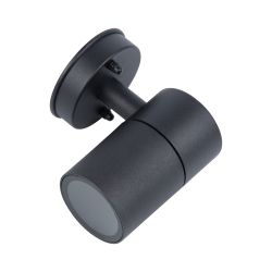 UUL-S21С-35W-GU10 IP65 BLACK Светильник уличный. под лампу GU10. Архитектурный накладной. Корпус черный. TM Uniel