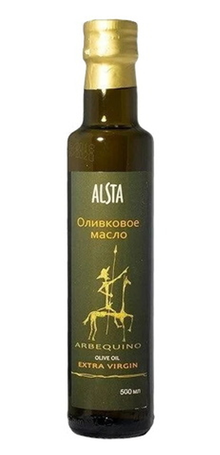 Масло оливковое нерафинированное "Extra Virgen Arbequino" 500мл. Alsta