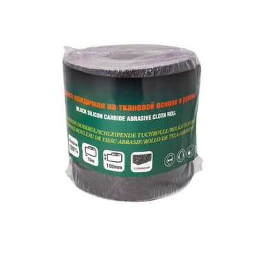 Бумага наждачная на тканевой основе 100ммх10м в рулоне (P60) RockForce##Rock FORCE RF-FB460C