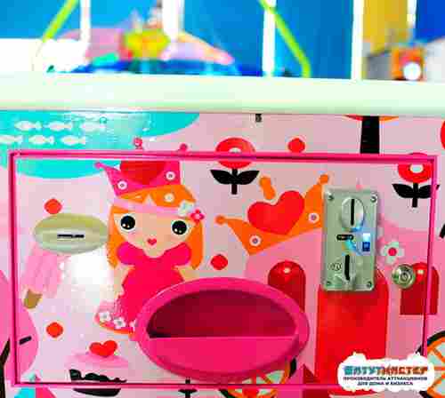 Детский игровой стол аэрохоккей «Милашка», 110×110×75 см