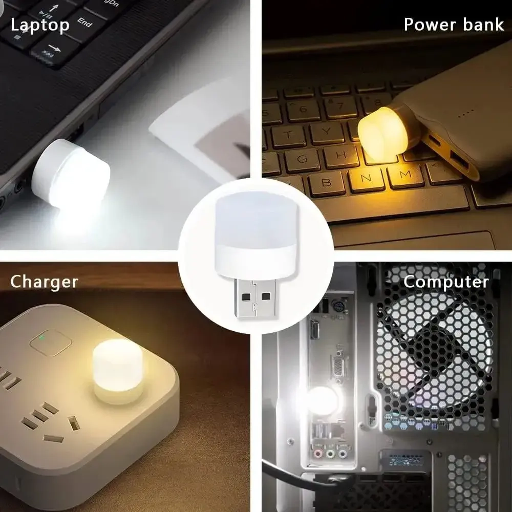 USB светодиодный ночник, 10 шт.