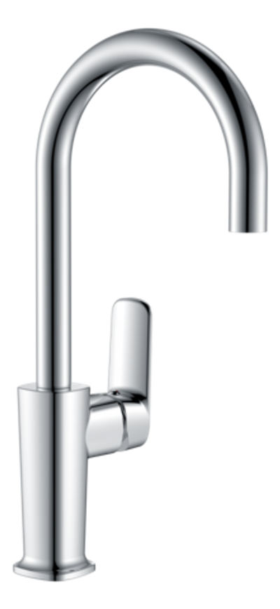 073523 Смеситель од. для кухни выс. (ХРОМ) ViEiR (10/1шт)