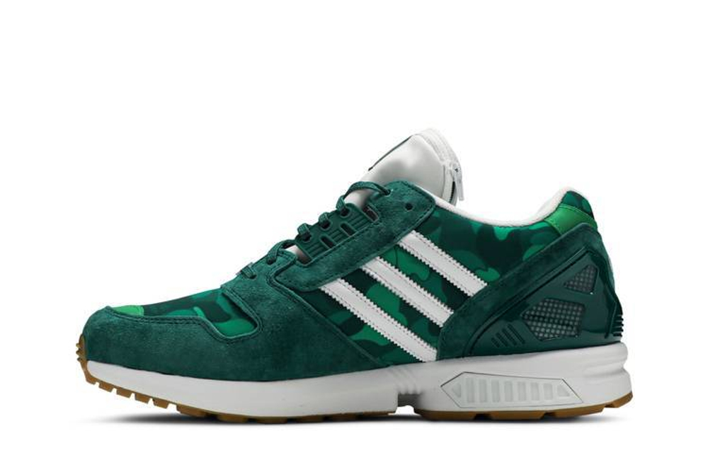 Кроссовки Undefeated X Bape X Adidas Originals Zx 8000