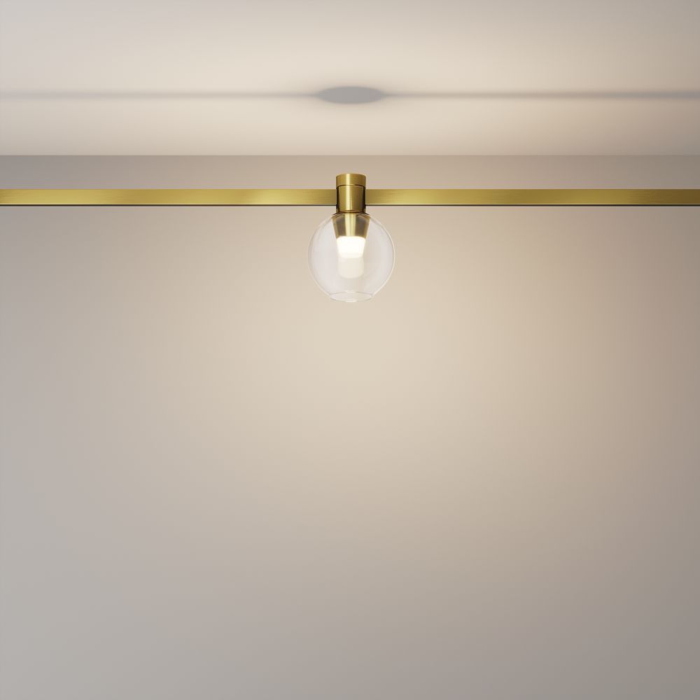 Трековый магнитный светодиодный светильник Maytoni Flarity Bubble TR148-1-3W3K-BS