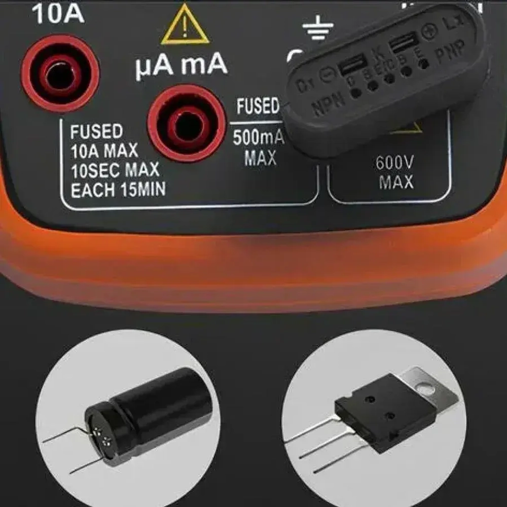 Мультиметр цифровой BOSLLER TopRange C6, тестер электрический профессиональный