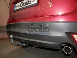 Фаркоп оцинкованный Galia M129C для Mazda CX-5 2012-2017, 2017-(паспорт и сертификат в комплекте)(без электрики)