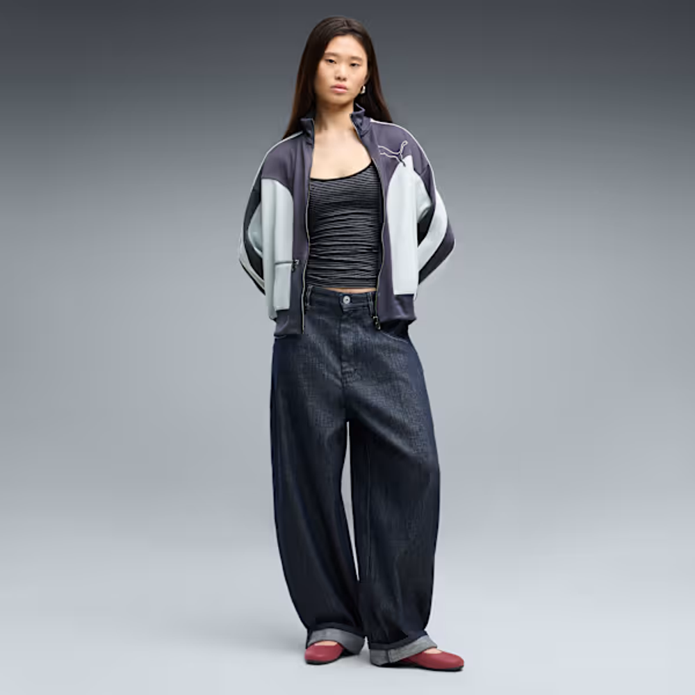 PUMA Женские кроссовки-балетки Speedcat, гранатовый