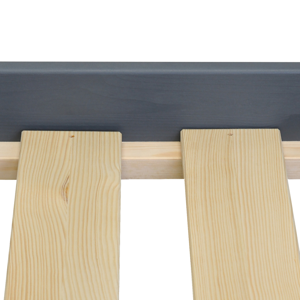 Кровать домик 90х200 Джульетта, односпальная, деревянная