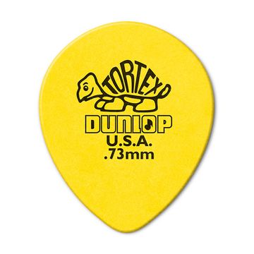 Медиаторы 72шт, капля, 0,73мм, Dunlop 413R.73 Tortex Teardrop